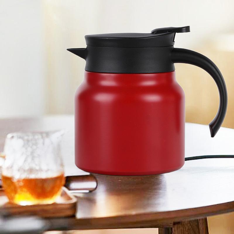 1L Portable Thermos Kettle Household Digital Display Glass Vacuum Flasks Large Capacity Hot Water Bottle Kitchen Thermal Kettle