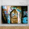 Old Graffiti Wall Grunge Portrait Photography Background Baby Birthday Backdrops Vinyl Photophone For Photo Studio Prop Decorate578