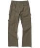NOT4NERD Double Knee Carpenter Flare Fit Cotton Pants - Khaki