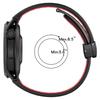 22mm Magnetic Buckle Dual Color Silicone Strap for Coros Pace 4/3/Apex 4 42mm/Apex 2 Pro/Apex Pro/Apex 46mm Quick Release Watch Band