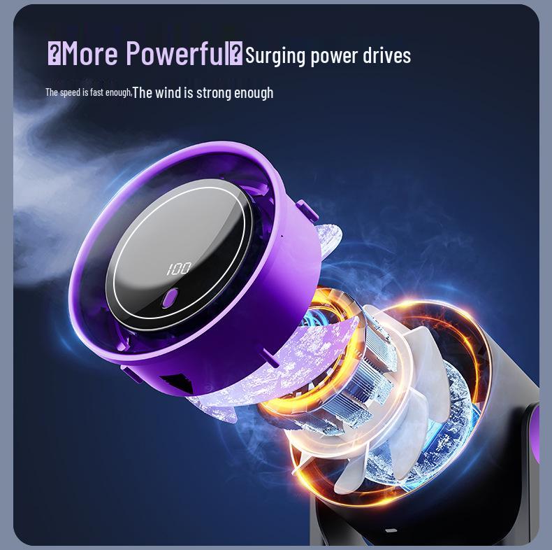 New USB Rechargeable Desktop Fan with Digital Display