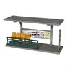 1/64 Bus Station Model Scenery Architecture Scene Display Props Educational Toy Diorama for Sand