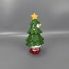 Exquisite Xmas Tabletop Ornament Durable Resin Animal Statue  Cozy Apartment