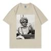 Singer Lady Gaga Merch T Shirt Unisex Wounisex Clothing Harajuku Pop Music Short Sleeve Tshirt High Quality Oversized Tshirts Black