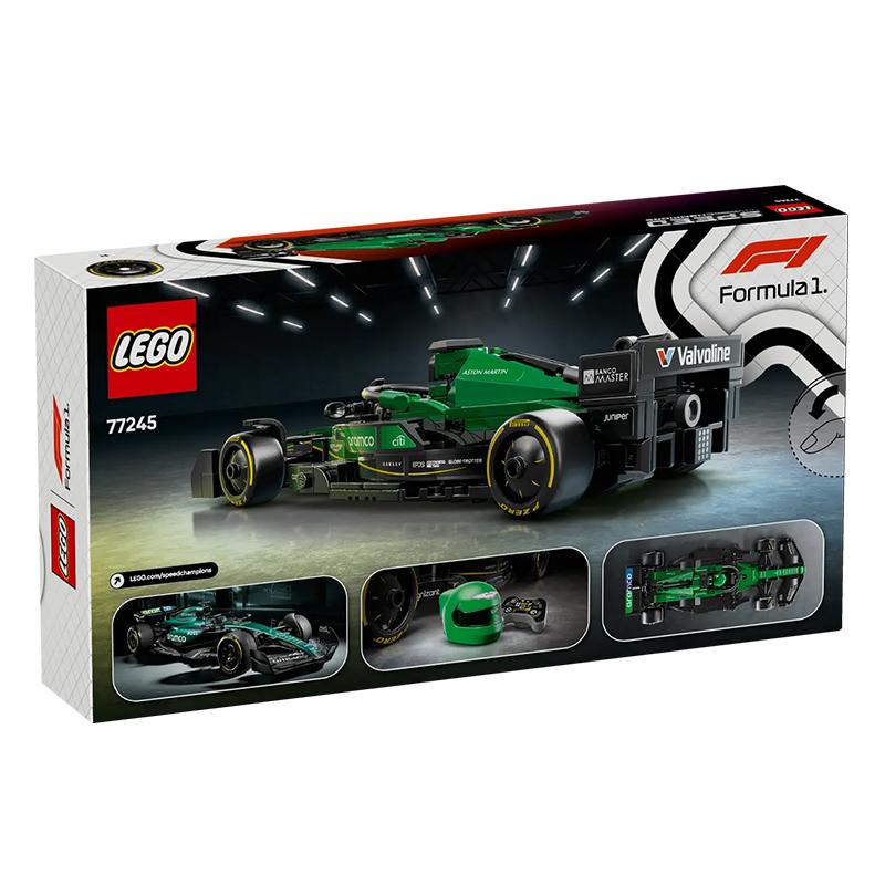 LEGO 77245 Aston Martin Aramco F1® AMR24 Race Car Block Toys