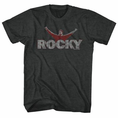 Rocky Je to Rocky Černé Vřesové Tričko