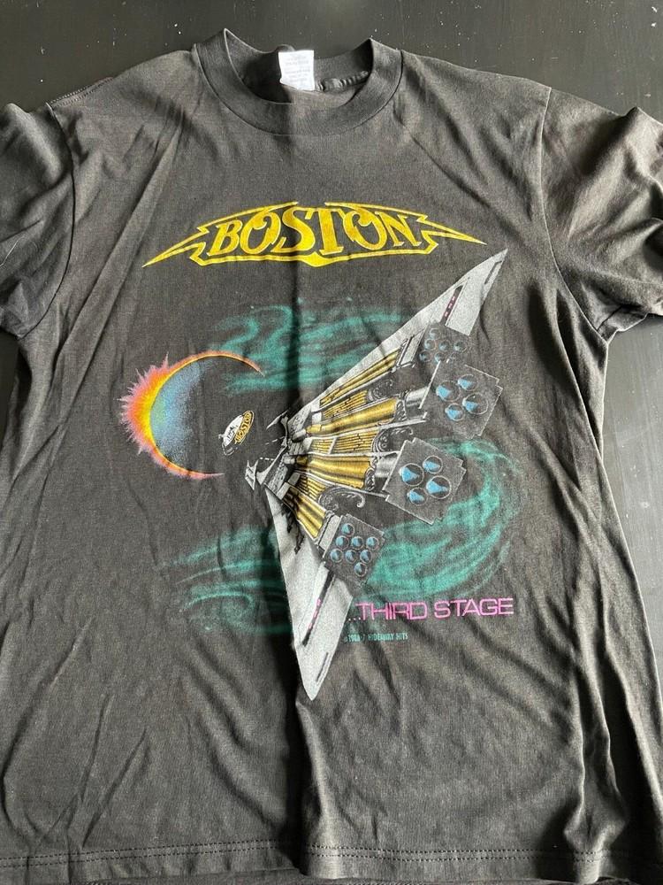 Vintage Boston band vintage Third Stage shirt 1987 tshirt reprint AN49991 Unisex T-Shirt XXL