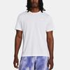 Under Armour Logo Print Round Neck Breathable Short Sleeve T-Shirt Men T-Shirt White 1382582-100