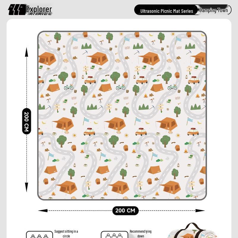 Explorer Outdoor Picnic & Camping Mat