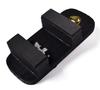 [narunaru] Women's Two-Toothed Paulownia Wood Geta Sandals, Black, for Cosplay, Costumes, Yukata, Festivals, Fireworks (24cm (22.5~24cm))