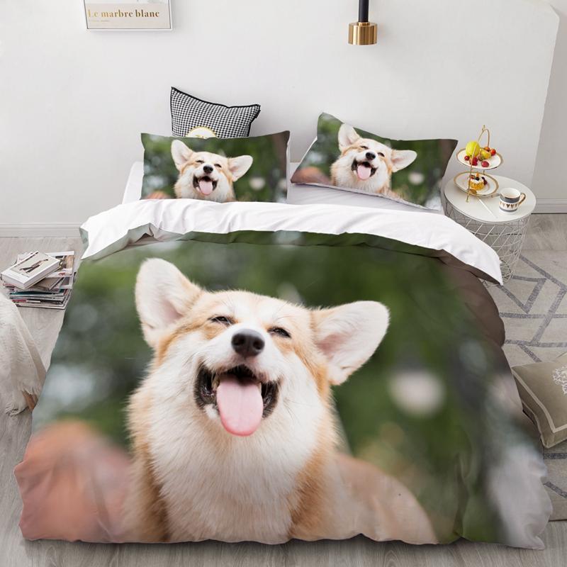 3D Luxury Bedding Set Custom/King/Europe/USA,Duvet Cover Set,Quilt/Blanket Cover Set,Bed Set Animal Sleeping Cat,drop Ship