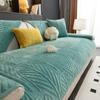 Winter Milk Fiber Sofa Cushion Four Seasons Universal Leather Non-Slip Seat Cushions Exclusive Cover Cloth Cover Cover