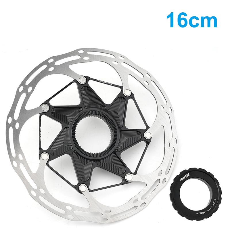 Bicycle Center Lock Rotor Hollow Heat Dissipation Wind Breaking For Road Mountain Bike Disc Brake Accessories