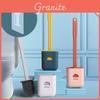 Innovative Silicone Flex Toilet Brush Set With Detachable Base For Simple Maintenance