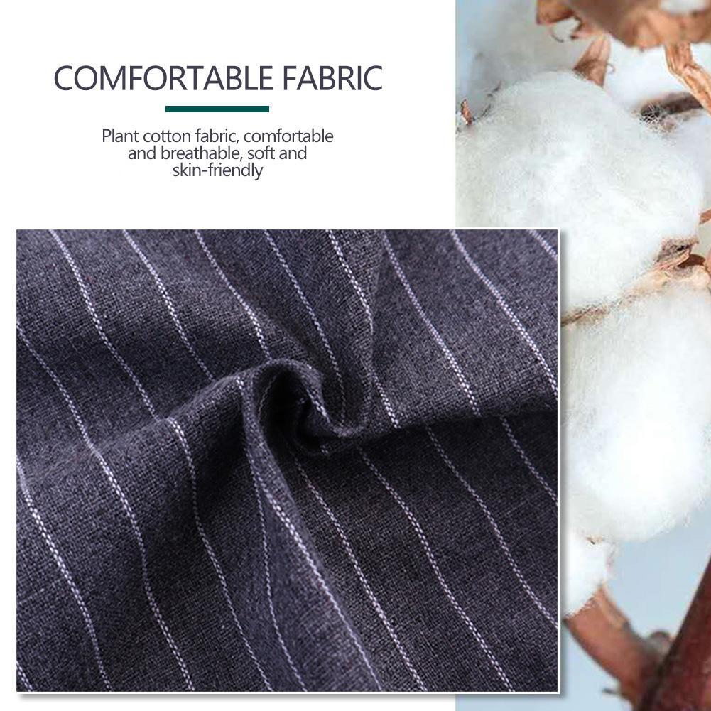 Delantal de cocina de algodón para mujer, delantal de limpieza a mano para Chef, café a prueba de aceite, para el hogar, con Bolsillo grande, accesorios para hornear y barbacoa