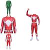 Vibrant Power Rangers Bodysuit Spandex Cosplay Costume For Unisex Kids And Adults