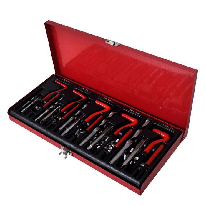 VidaXL Kit de réparation de filetage pour atelier