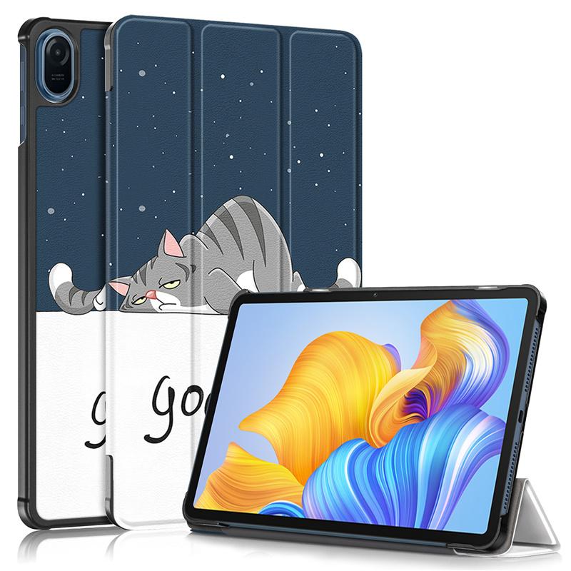 Tablet Case For Huawei Honor Pad 8 Tablet Case 2022 HEY-W09 PU Leather Tri-Folding Stand Magnetic Flip Stand For Honor Pad 8 Case Cover Kids