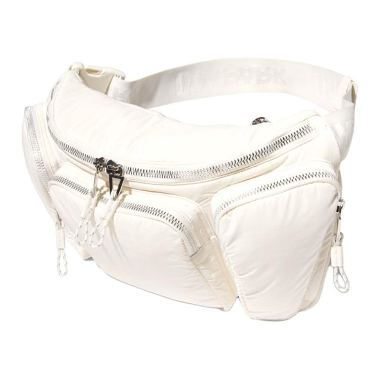New Adidas Polyurethane Sports Waist Bag Regular Unisex White H44332
