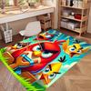 Angry Birds Print Rug, Washable Floor Carpet, For Entryway Dorm Laundry Room Office Study, Home Decor Birthday Christmas Gift
