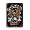 Rock Band Tin Signs, Metal Music Wall Decor 20x30cm