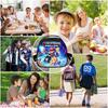 Messi & Ronaldo World Cup Kids' Lunch Bag - Insulated Handheld Picnic Bag for Students