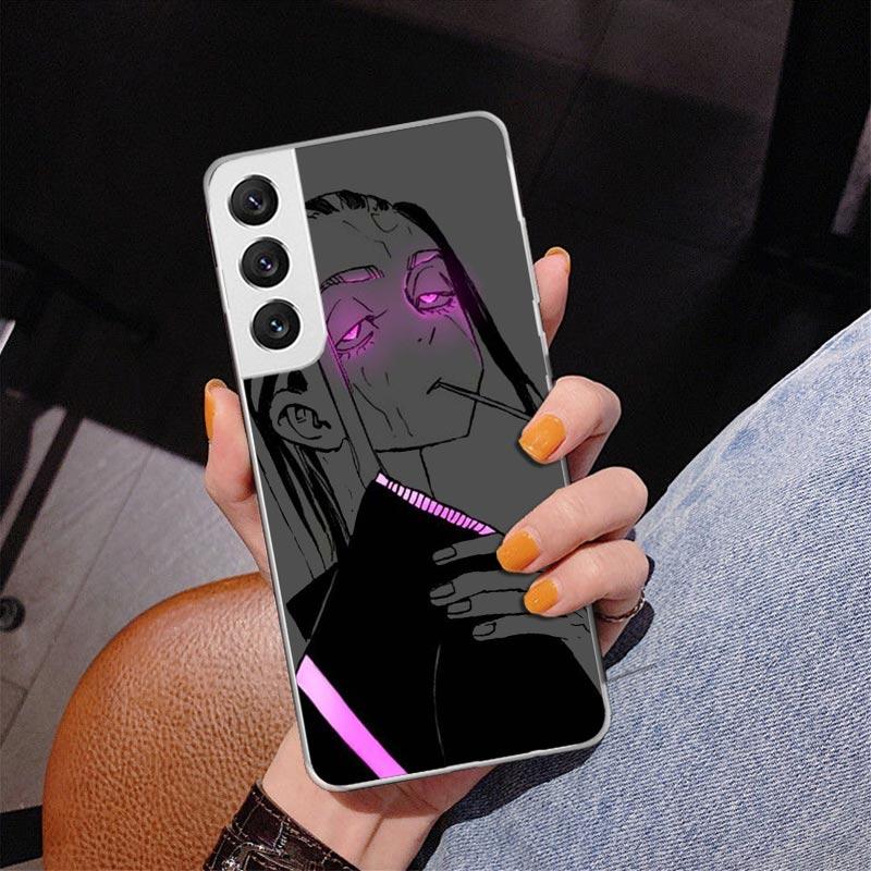 Tokyo Anime Aevengers Phone Case For Samsung Galaxy S24 S25 Edge S26 Ultra S23 S22 S21 Plus S20 FE + Personalized Print Cover Ga