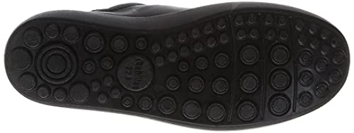 Achilles Sorbo Women's Genuine Leather Walking Shoes, Comfortable and Shock-Absorbing, Size 3E, Black, ANF 5130, Size 24.0 cm