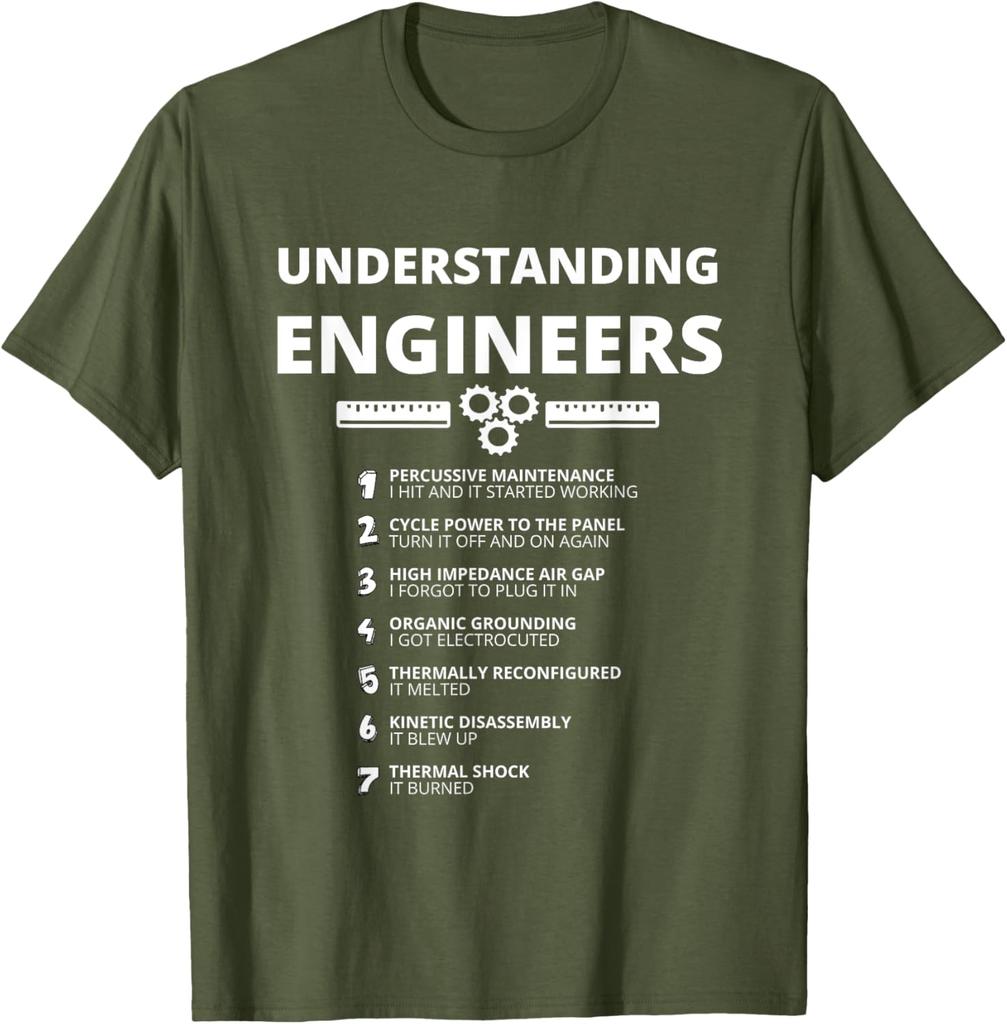 Understanding Engineers Funny Sarcastic Engineering Gift T-Shirt