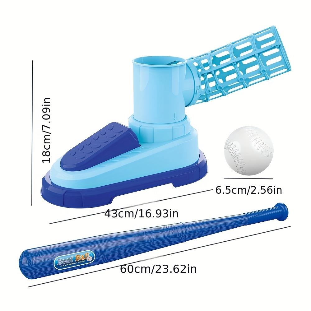 Tee Sphere Set For Kids Baseball T-Sphere Set With Balls Step On Pitching Machine Outdoor Sport Plaything Games For Young Boys Girls Toddler