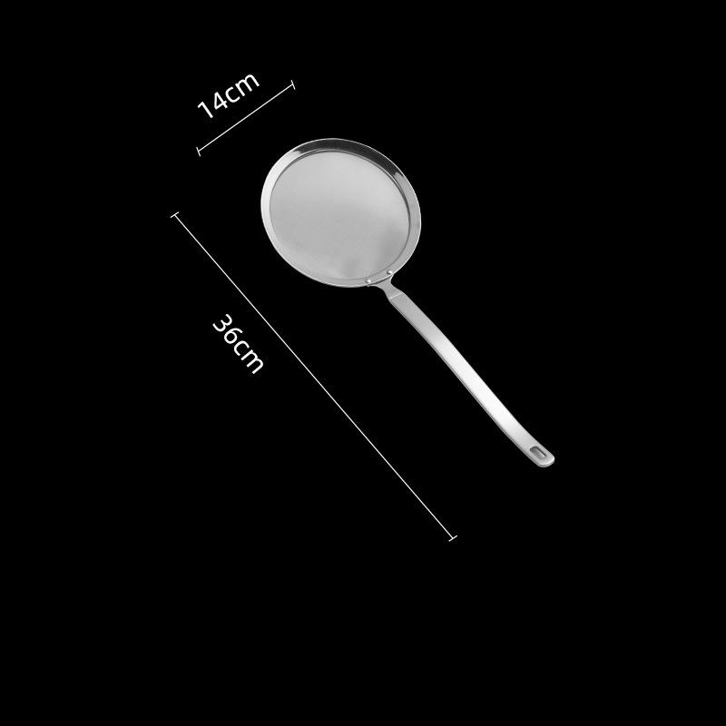 Nerezová filtrační lžíce HANYANG 304 Pěnová lžička na horký hrnec Lžíce pro domácnost Zahuštěné smažení na pěnovou lžičku