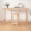 Vidaxl Bar Table, 180X80X110 Cm, Solid Pine Wood