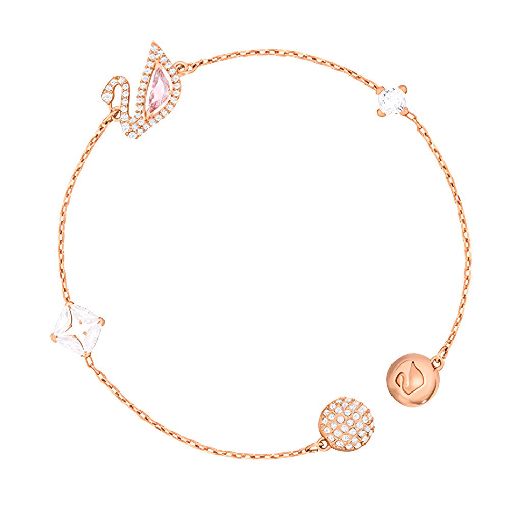 Swarovski Rose Gold plated Bracelets Womens Rose Gold