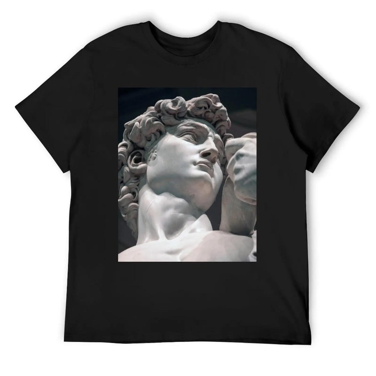 Greek Statue of David Vaporwave T-Shirt Funny t-shirts croswit shirt man vintage anime shirt shirts men graphic S