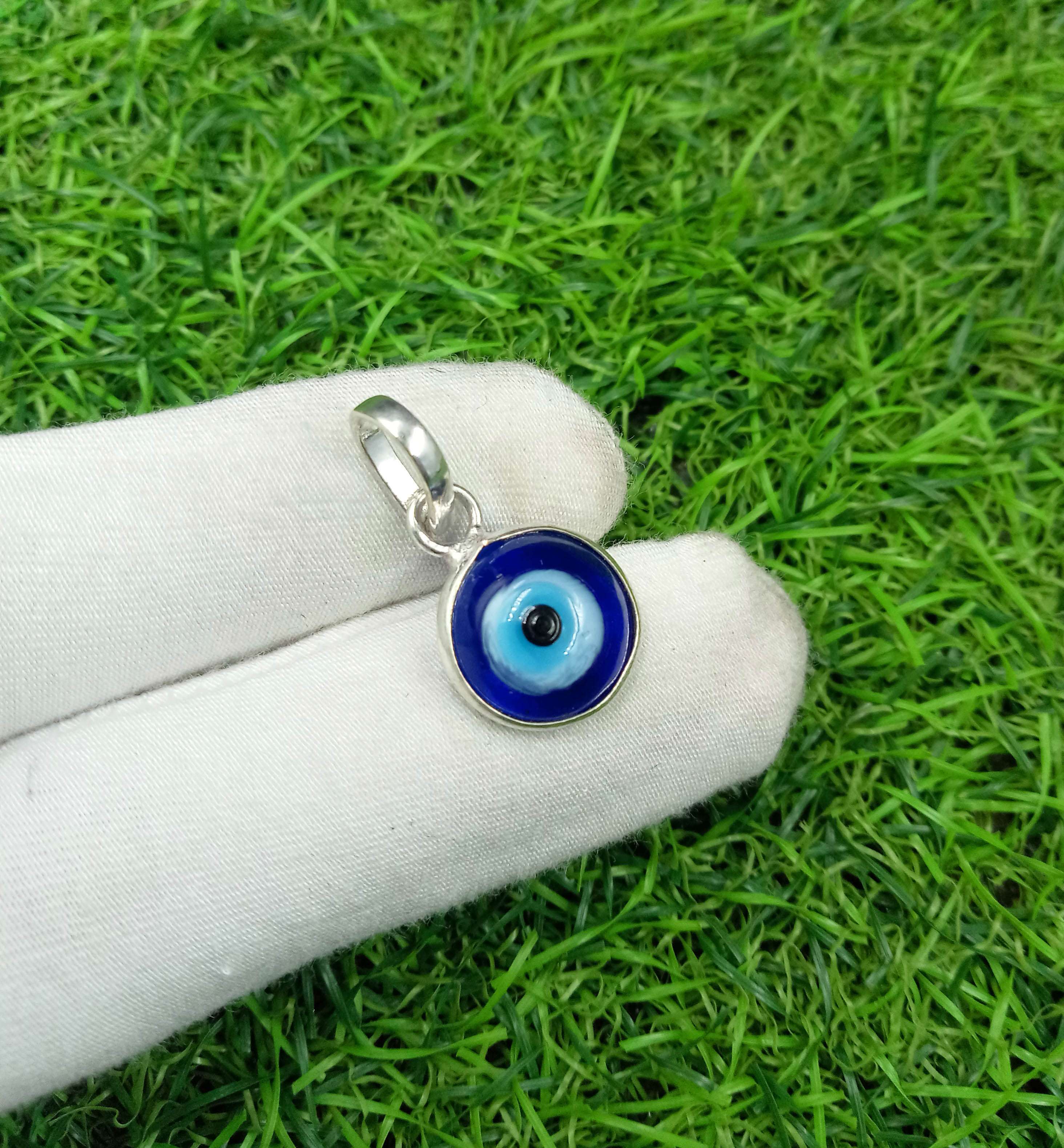 

Кулон с драгоценным камнем Evil Eye 925 пробы с серебряным покрытием DEP-521