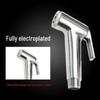All-in-One Quick-Open Spray Gun Set for Bathroom Cleaning and Bidet, ABS Electroplated Finish