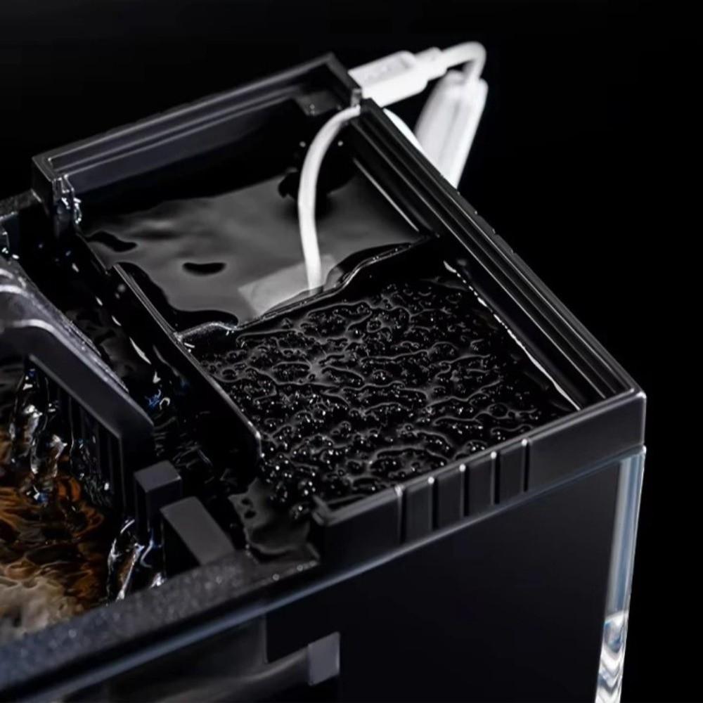 Transparent Integrated Fish Tank Built-In Light Ecological Fish Tank Breeding Aquarium  Household