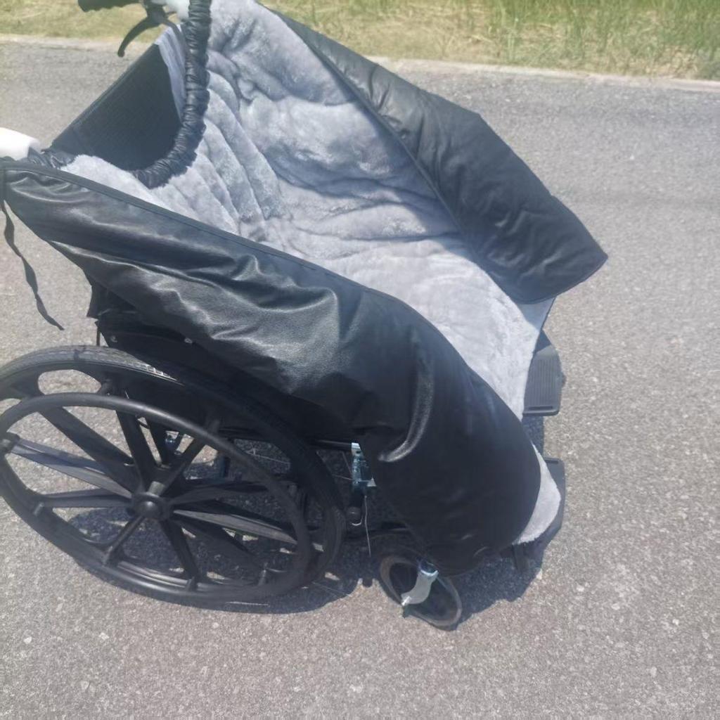 Windproof Wheelchair Travel Blanket - Winter Leg Warmer for Elderly