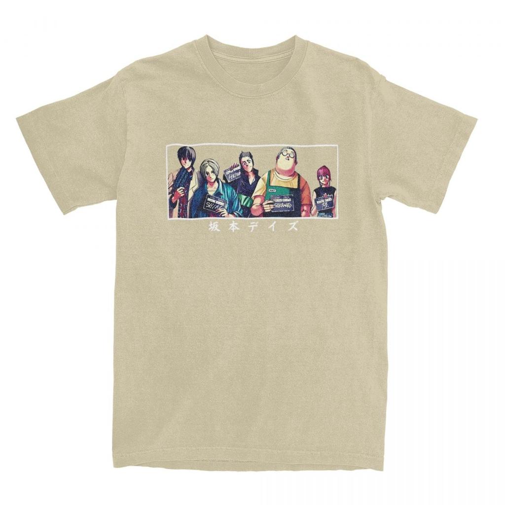 Koppel T-shirt Sakamoto Days In Japanse Anime T-shirts Hipster Zomer T-shirt Grappige Casual Katoenen Tops Cadeau-idee