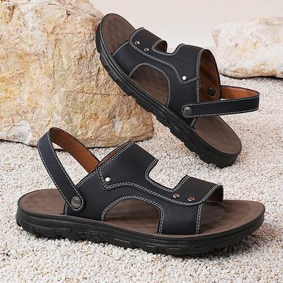 Freizeitspaziergang Herren Sportsandalen Offene Zehenpartie Outdoorsandalen Coole Lässige Sommerschuhe Modische Strandschuhe Sneaker Rutschfeste Sandalen