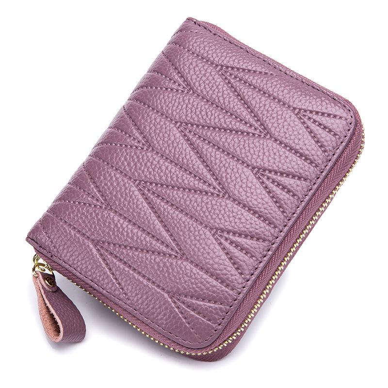 Bullcaptain Portefeuille En Cuir Fermeture Éclair Hommes Portefeuille homme RFID antimagnétique Authentique 11