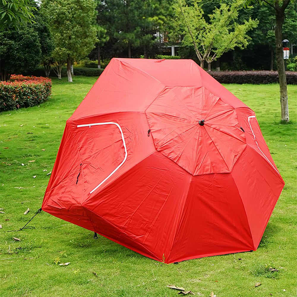 Sun and Rain Umbrella, Outdoor Water Canopy, Fishing Umbrella with Height for Beach and