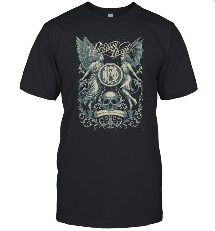 Parkway Drive Shirt Sept 21 2025 Vienna Austria Concert Tour Tee