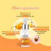 Lacto Calamine Vitamin C Face Serum 30ml Pack of 1 for Brightening, Hydration & Skin Glow