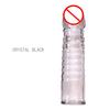 Crystal Penis Sleeve Prezervative reutilizabile pentru bărbați Mărirea penisului Extensor de penis Produse erotice intime Produse pentru adulți Sex Shop