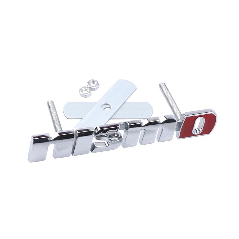 Multifunktionale Auto Frontgrill Nismo Emblem Aufkleber Exterieur Zubehör für Nissan Tiida Teana Juke Note Versa Almera X-Trail