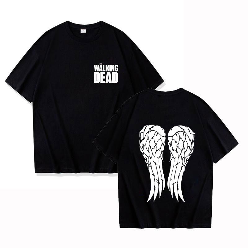 Nová Horká The Walking Dead Módní Dámská Pánská Letní Trička Unisex Ležérní Krátký Rukáv Kulatý Výstřih Topy Trička