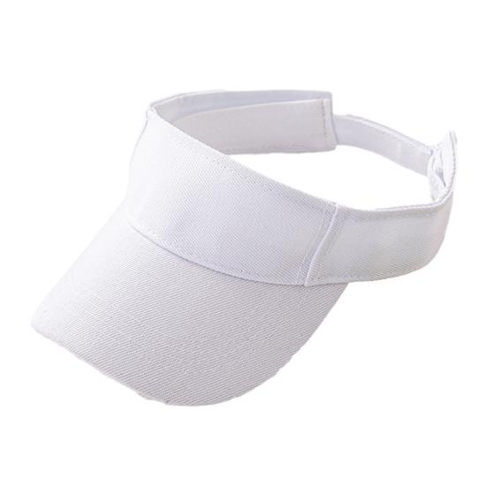 Summer Sun Hat, Adjustable Rear Elastic Band Outdoor Sports Hat, Hollow-Top Curved Brim Hat for Running Hiking