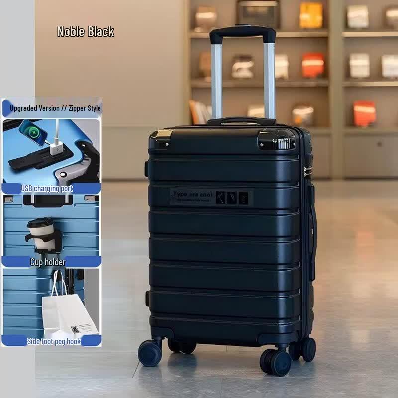 HANDUNYOU Smart Lightweight Carry-on Luggage