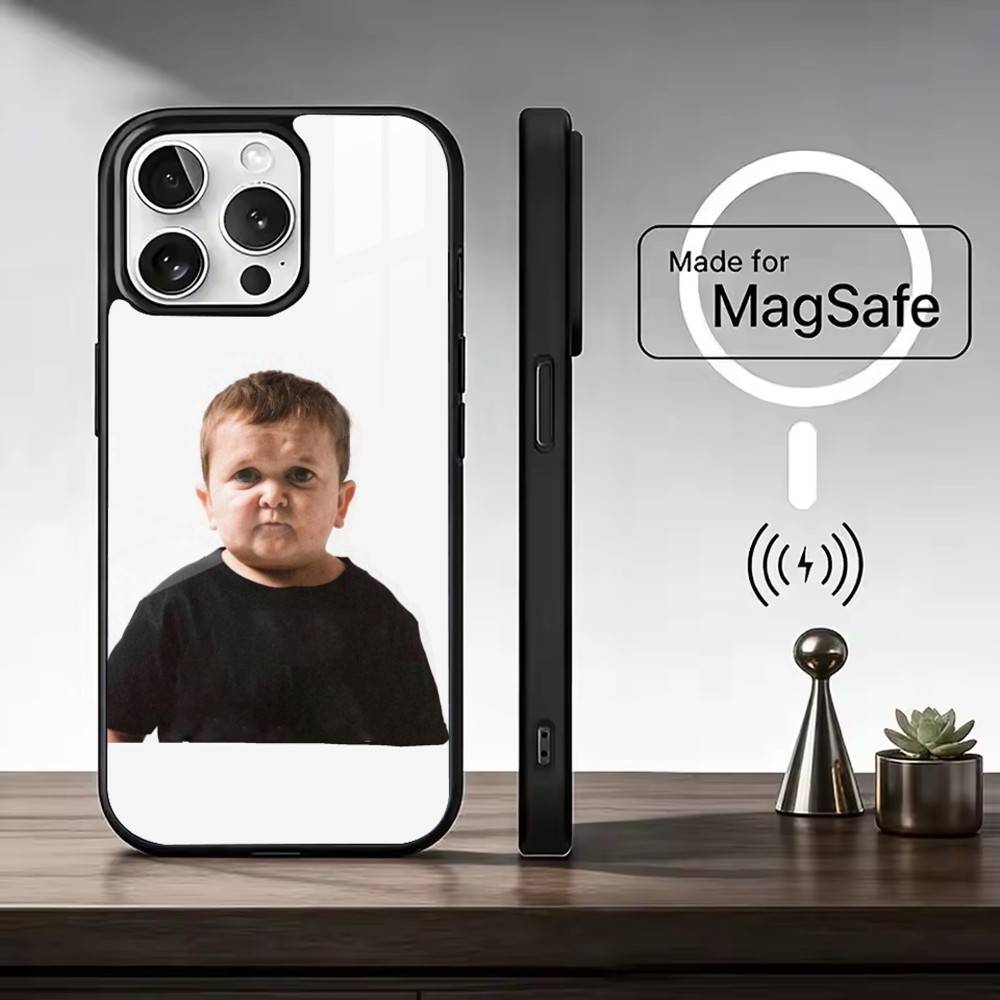 f-Funny Babaite Hasbulla Phone Case For iPhone17,16,15,14,13,12,11 Plus,Pro Max Magnetic For Magsafe Wireless Charging iPhone11PROMAX